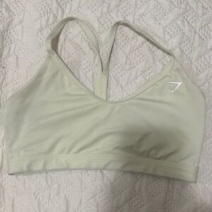 Gymshark Cream Sports Bra
